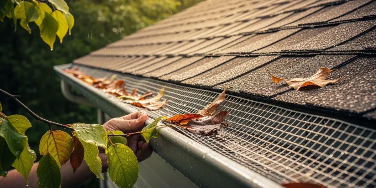  Gutter Guard Installation