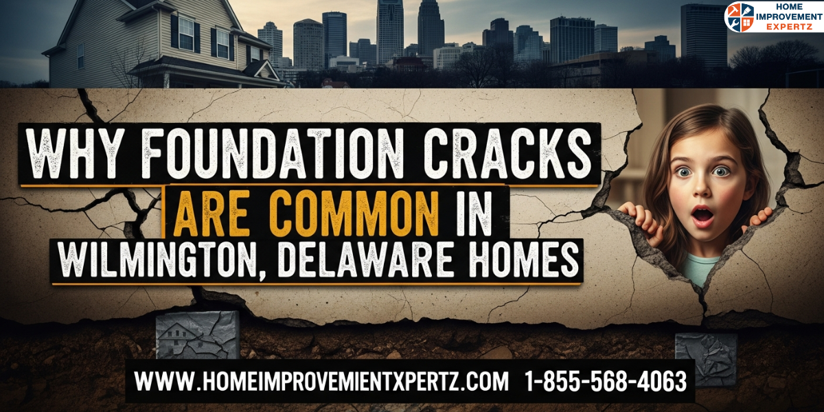 Why Foundation Cracks Are Common in Wilmington, Delaware Homes
