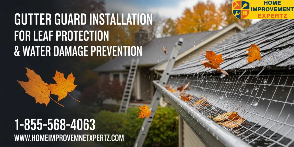 Why Gutter Guard Installation Is Essential for Clog-Free Gutters