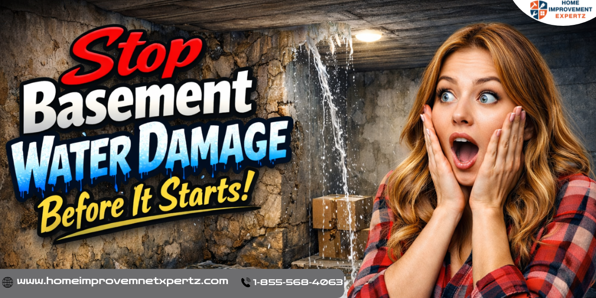 Stop Basement Water Damage Before It Destroys Your Home